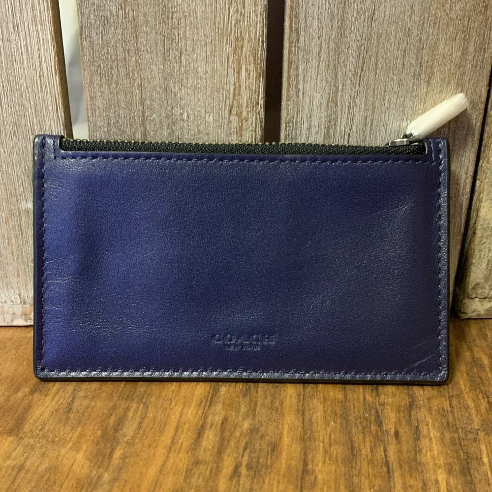 BNWT Coach Card Holder with Change Pouch